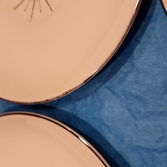 Modern Star Vintage Atomic MCM 6.5" Plates, Made In USA - Picture 4 of 6